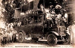 Montgolfier - Autobus ligne Tiaret - Relizane